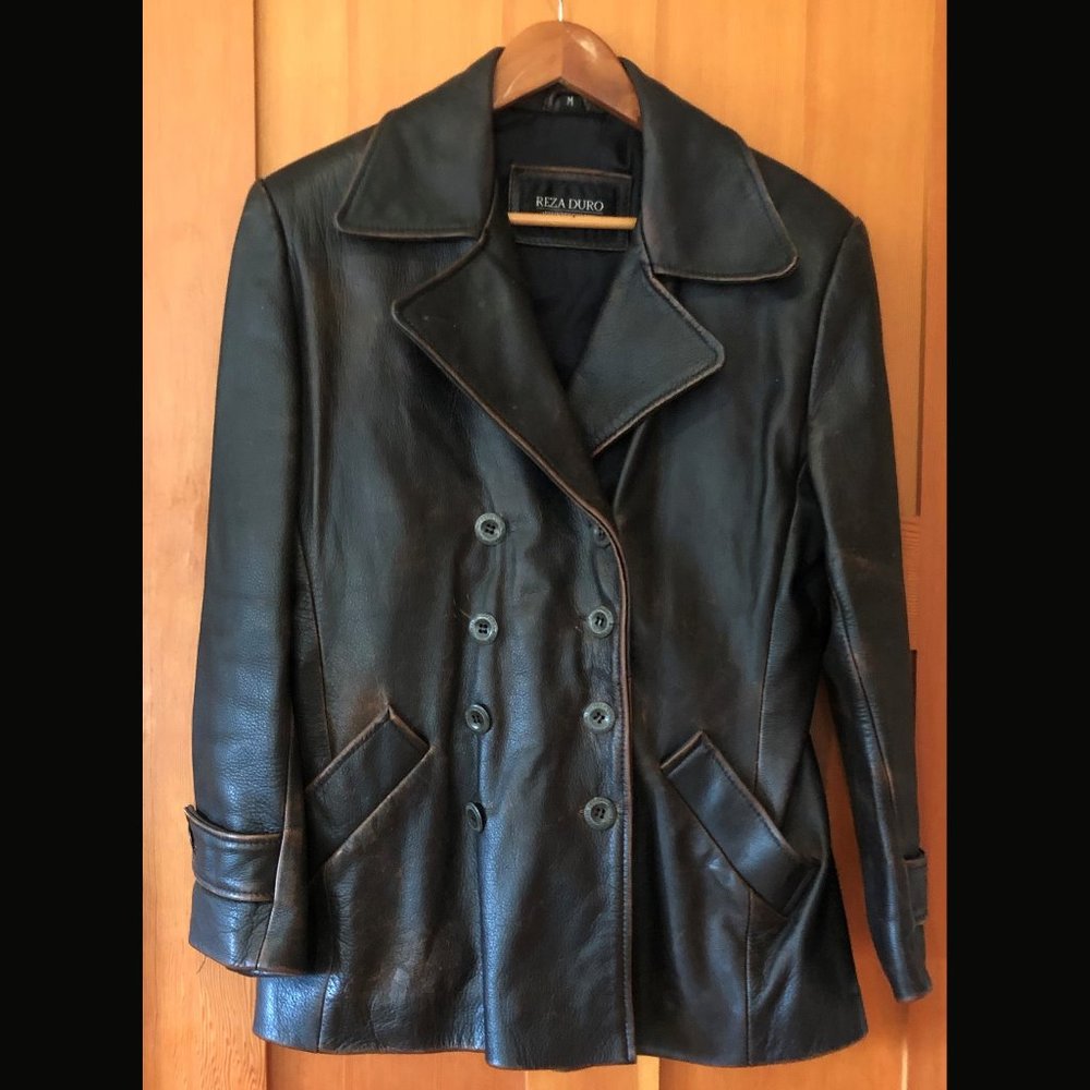 Reza Duro Retro Leather Jacket